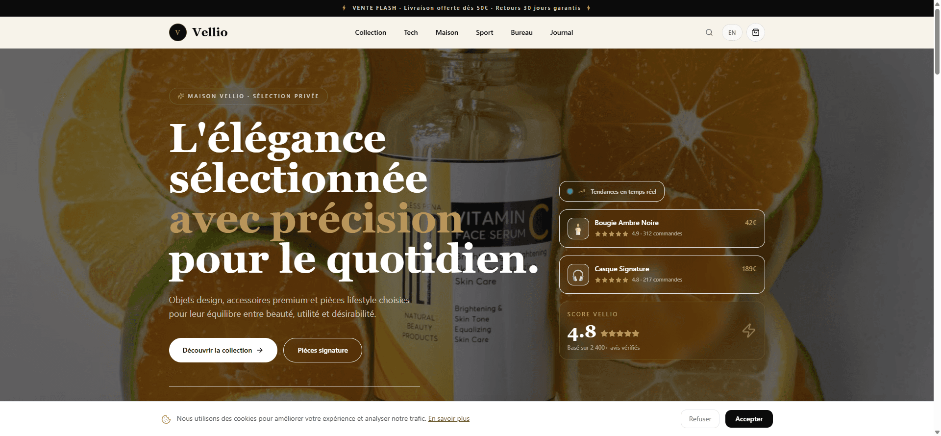 Vellio Shop preview