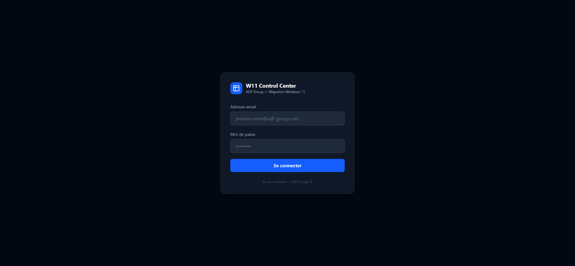 W11 Control Center preview